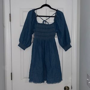Dressup Denim smocked dress